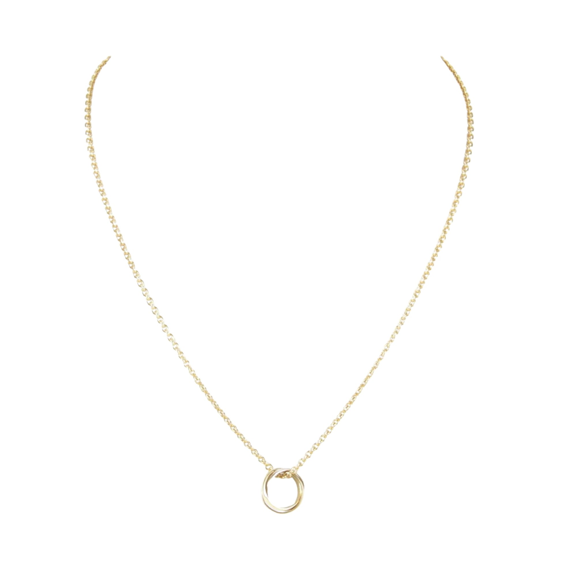 Cartier Trinity, Gold, Gold, necklace