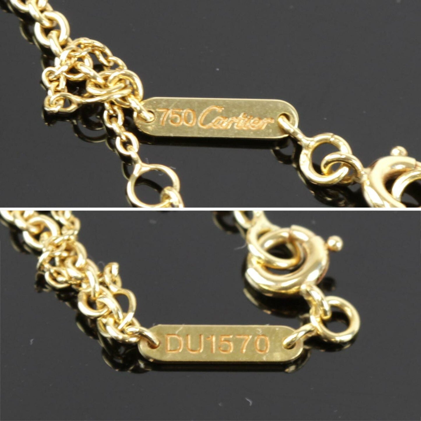 Cartier Trinity, Gold, Gold, necklace