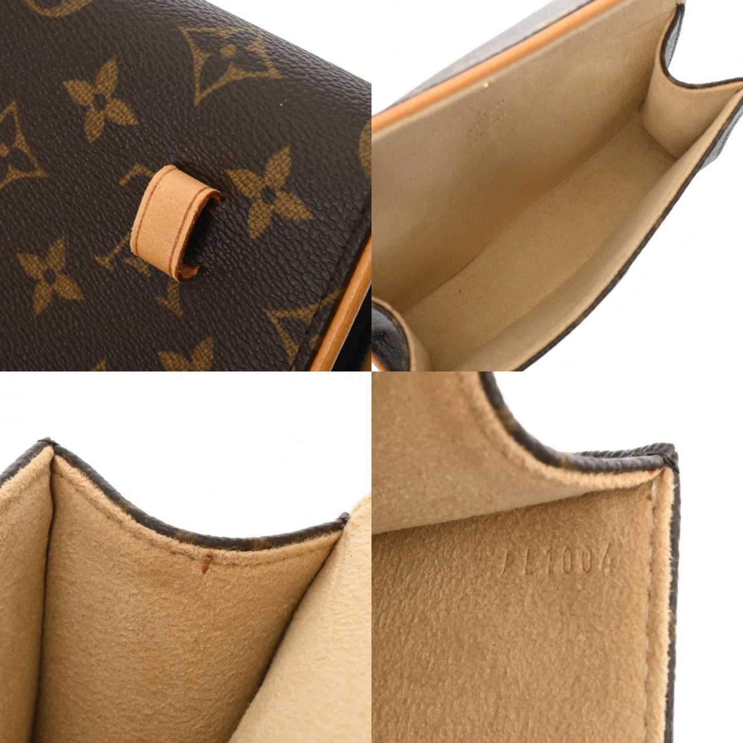 Louis Vuitton Florentine, Brown, Canvas, clutch