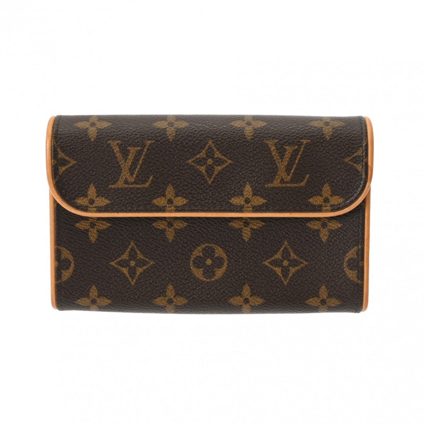 Louis Vuitton Florentine, Brown, Canvas, clutch