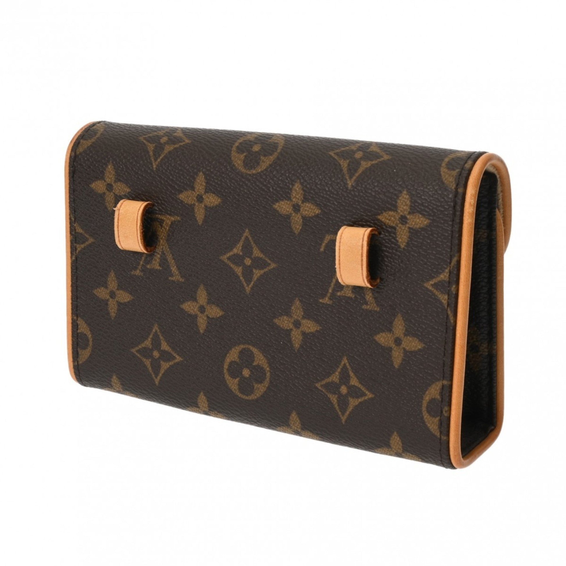 Louis Vuitton Florentine, Brown, Canvas, clutch