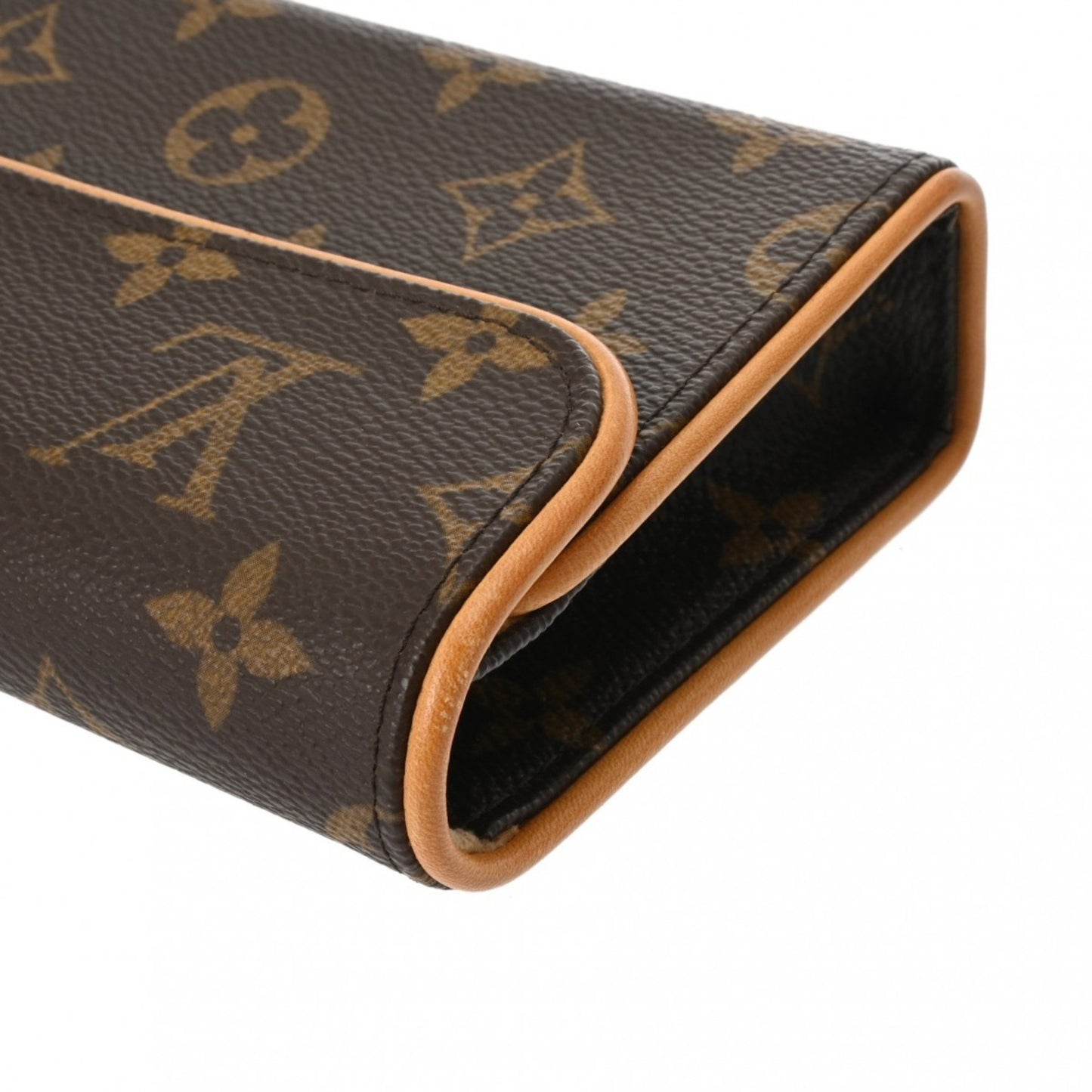 Louis Vuitton Florentine, Brown, Canvas, clutch