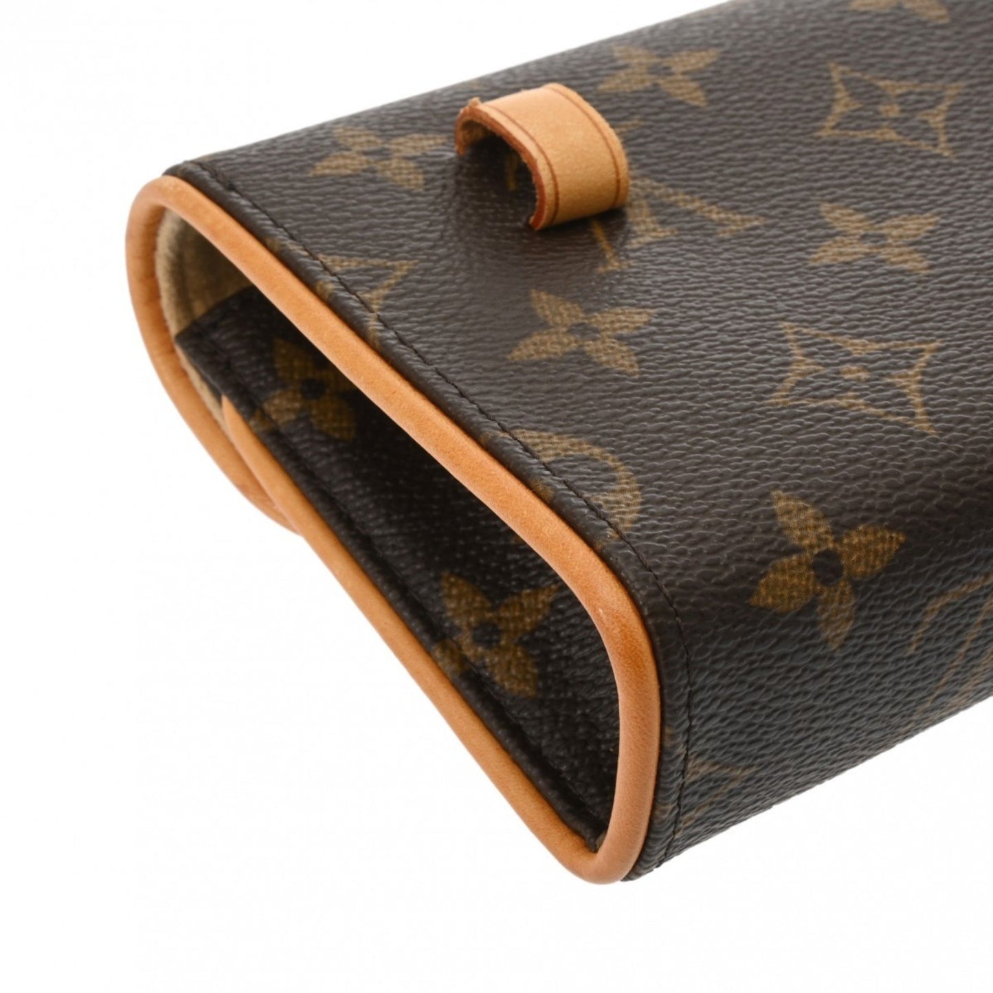 Louis Vuitton Florentine, Brown, Canvas, clutch