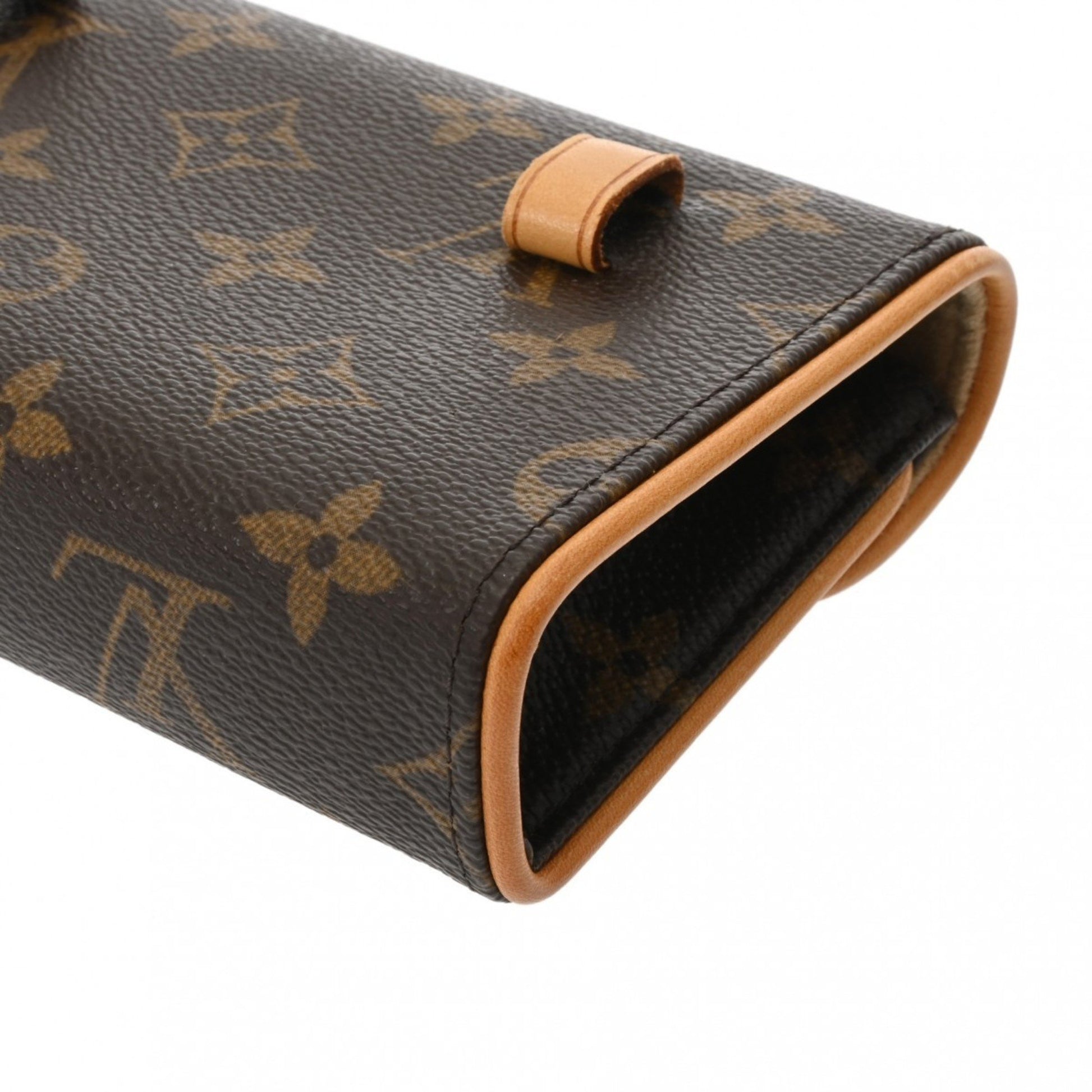 Louis Vuitton Florentine, Brown, Canvas, clutch