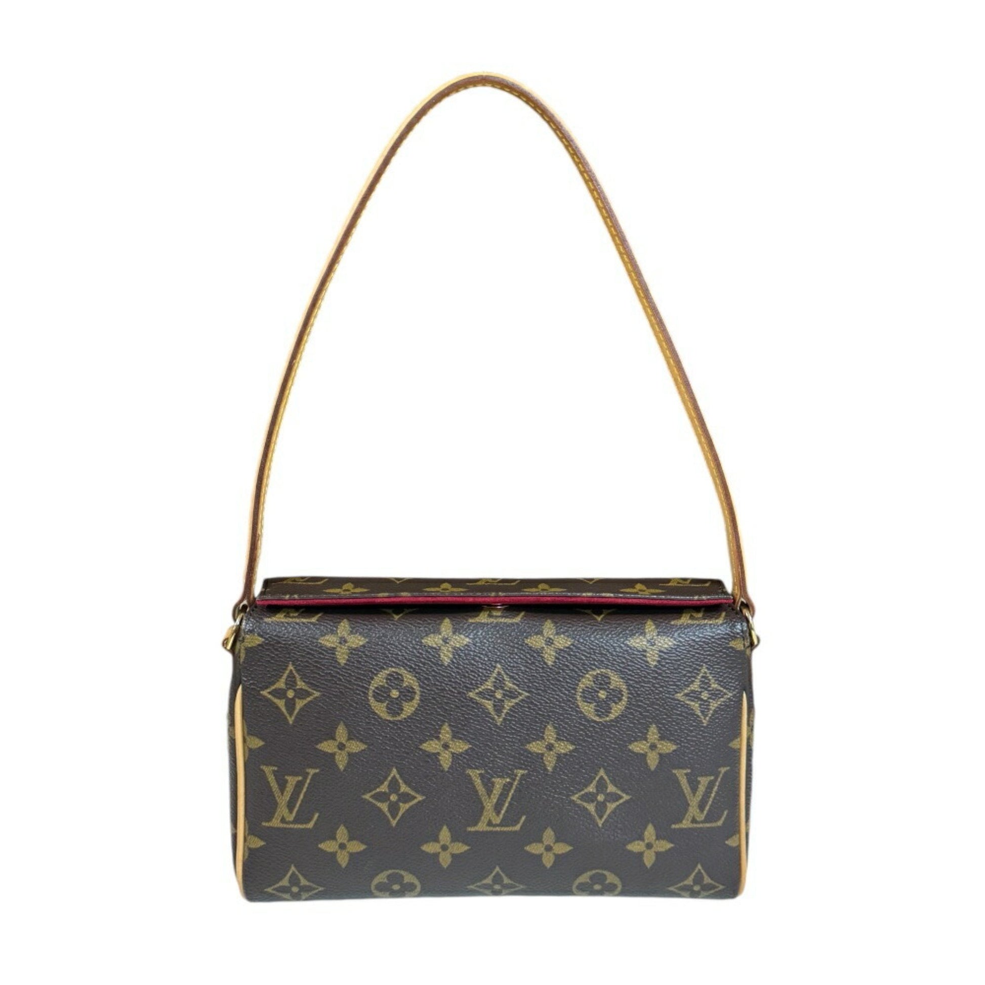 Louis Vuitton Recital, Brown, Canvas, handbag