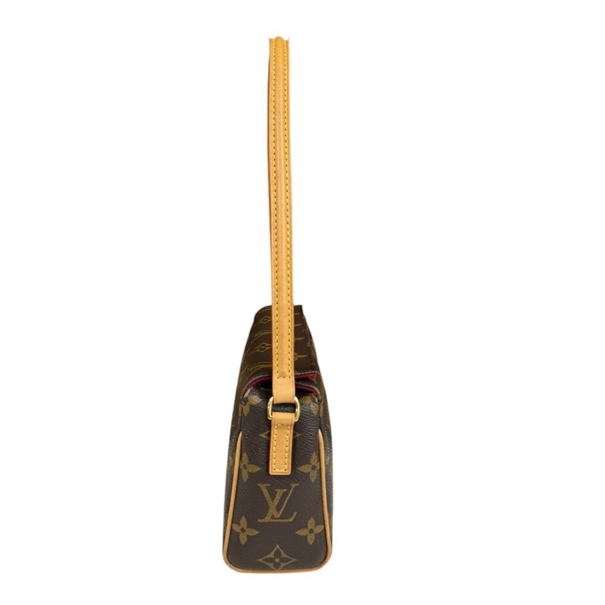 Louis Vuitton Recital, Brown, Canvas, handbag