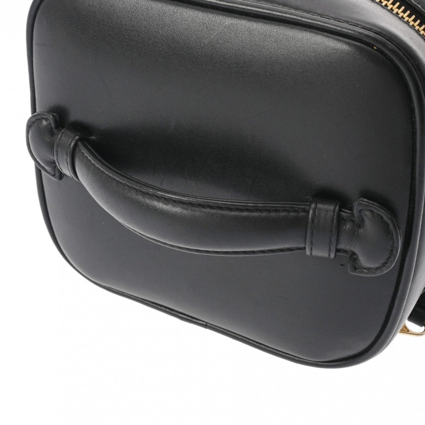 Chanel Vanity, Black, Leather, handbag