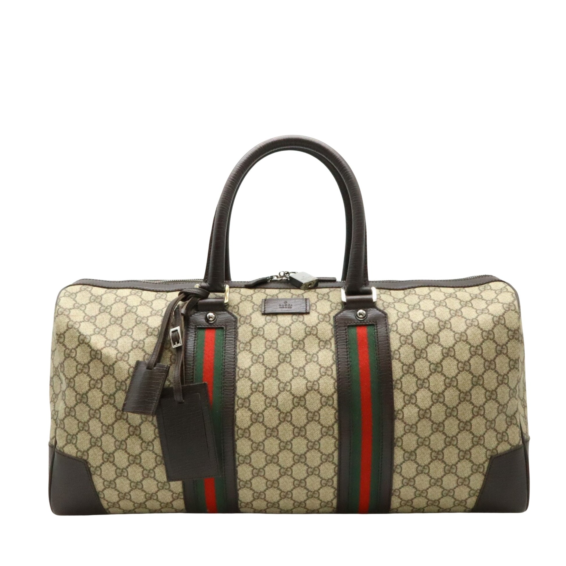 Gucci Sherry, Beige, Canvas, travel