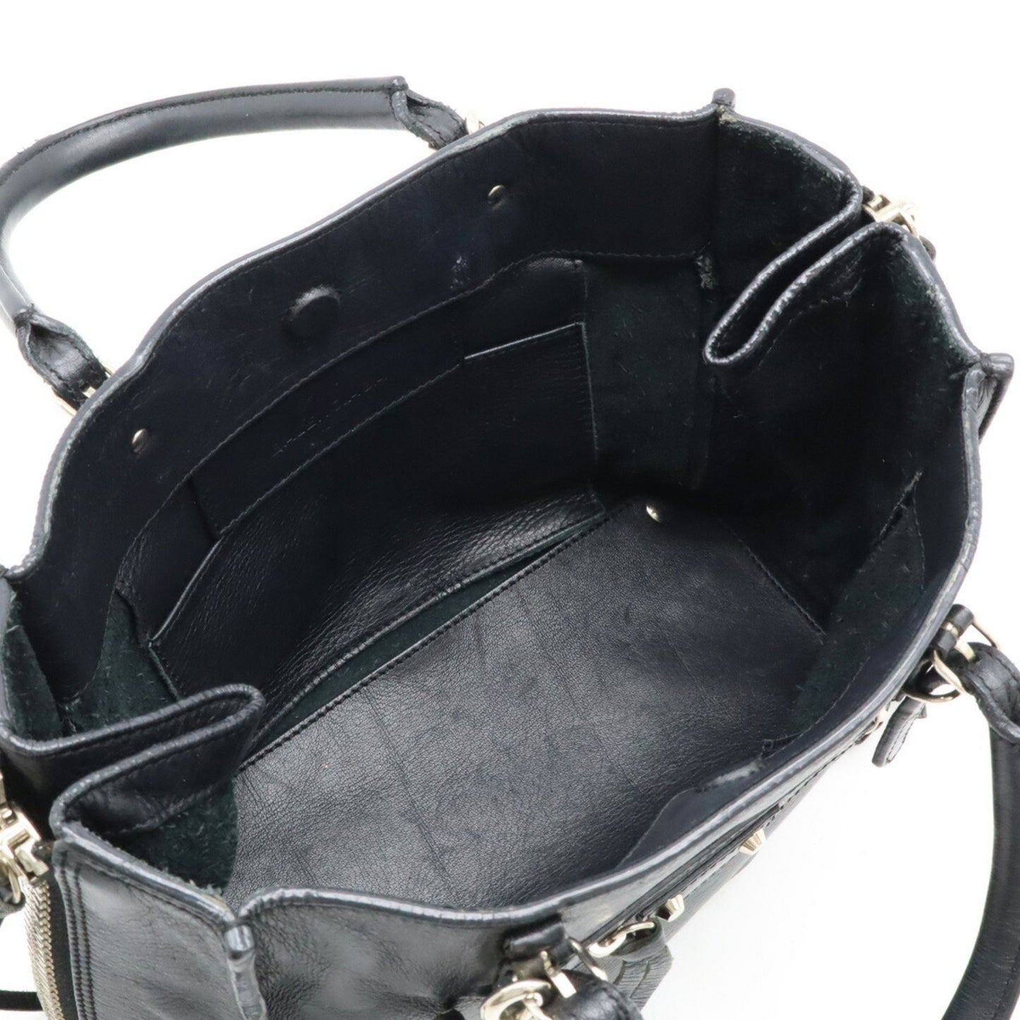 Balenciaga City, Black, Leather, handbag