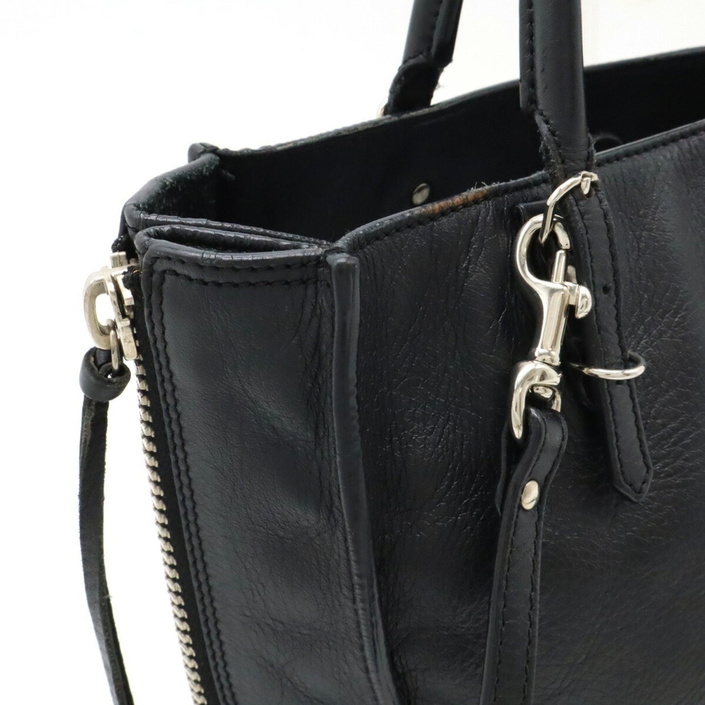 Balenciaga City, Black, Leather, handbag