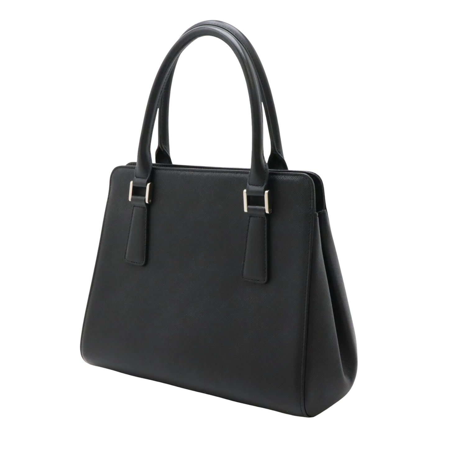 Burberry, Black, Leather, tote