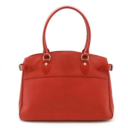 Louis Vuitton Passy Tote Epi Leather, RED, LEATHER, Tote bag