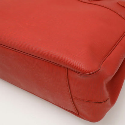 Louis Vuitton Passy Tote Epi Leather, RED, LEATHER, Tote bag