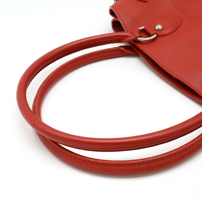 Louis Vuitton Passy Tote Epi Leather, RED, LEATHER, Tote bag