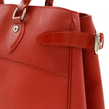 Louis Vuitton Passy Tote Epi Leather, RED, LEATHER, Tote bag