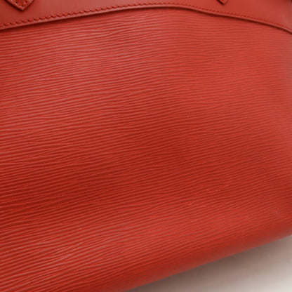 Louis Vuitton Passy Tote Epi Leather, RED, LEATHER, Tote bag
