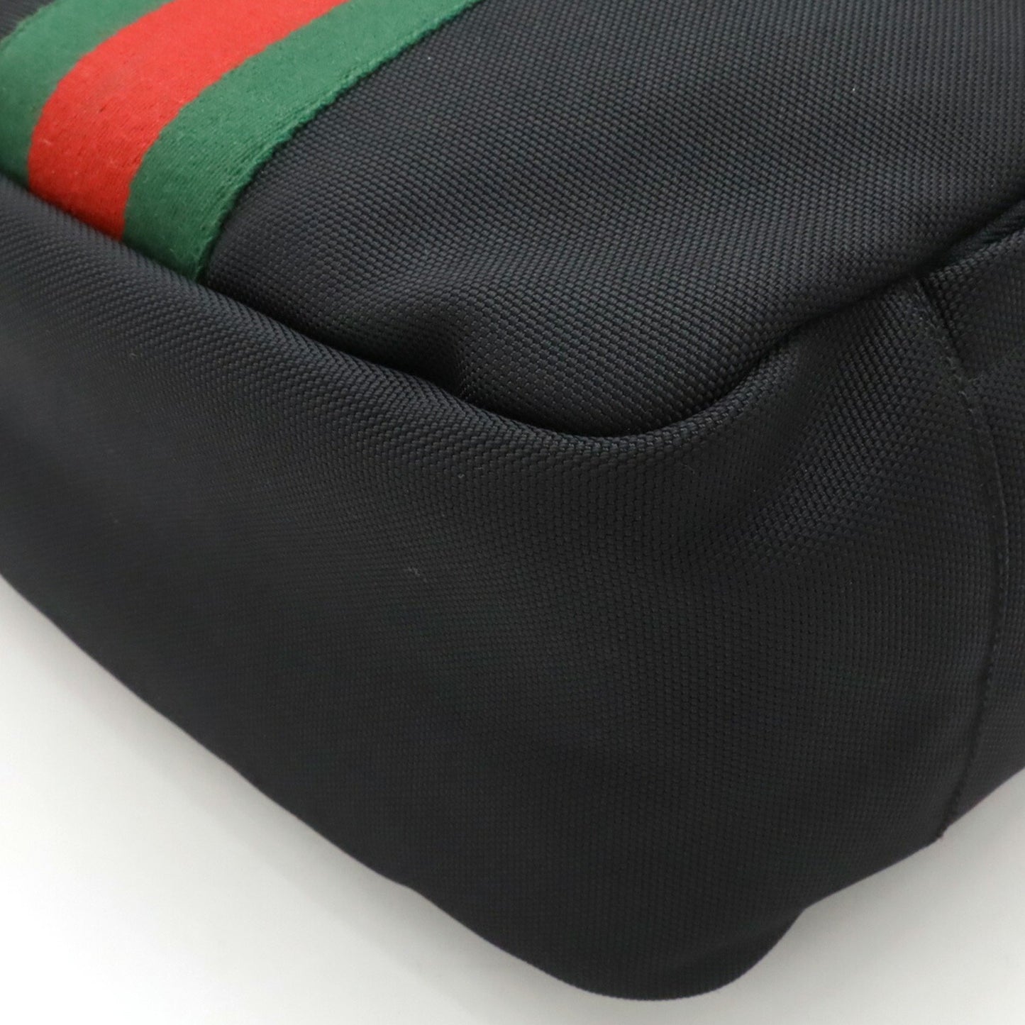 Gucci Sherry, Black, Canvas, backpack