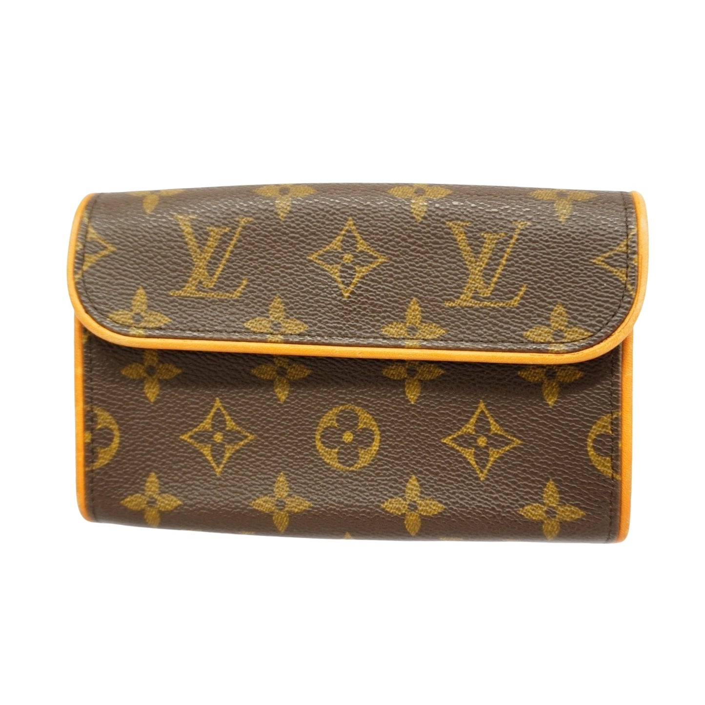 Louis Vuitton Florentine, Brown, Canvas, clutch