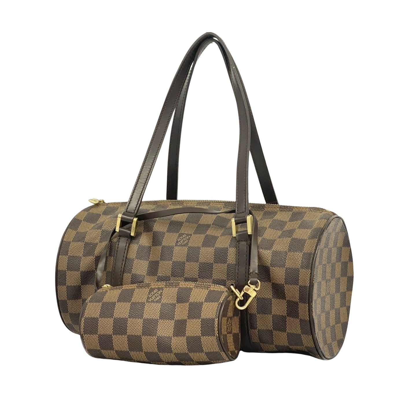 Louis Vuitton Papillon 30, Brown, Canvas, handbag