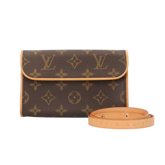 Louis Vuitton Florentine, Brown, Canvas, clutch