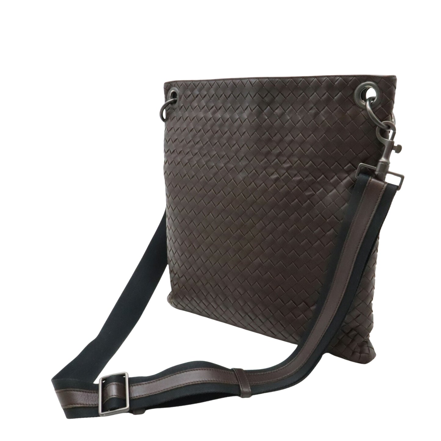 Bottega Veneta Intrecciato, Brown, Leather, shoulder