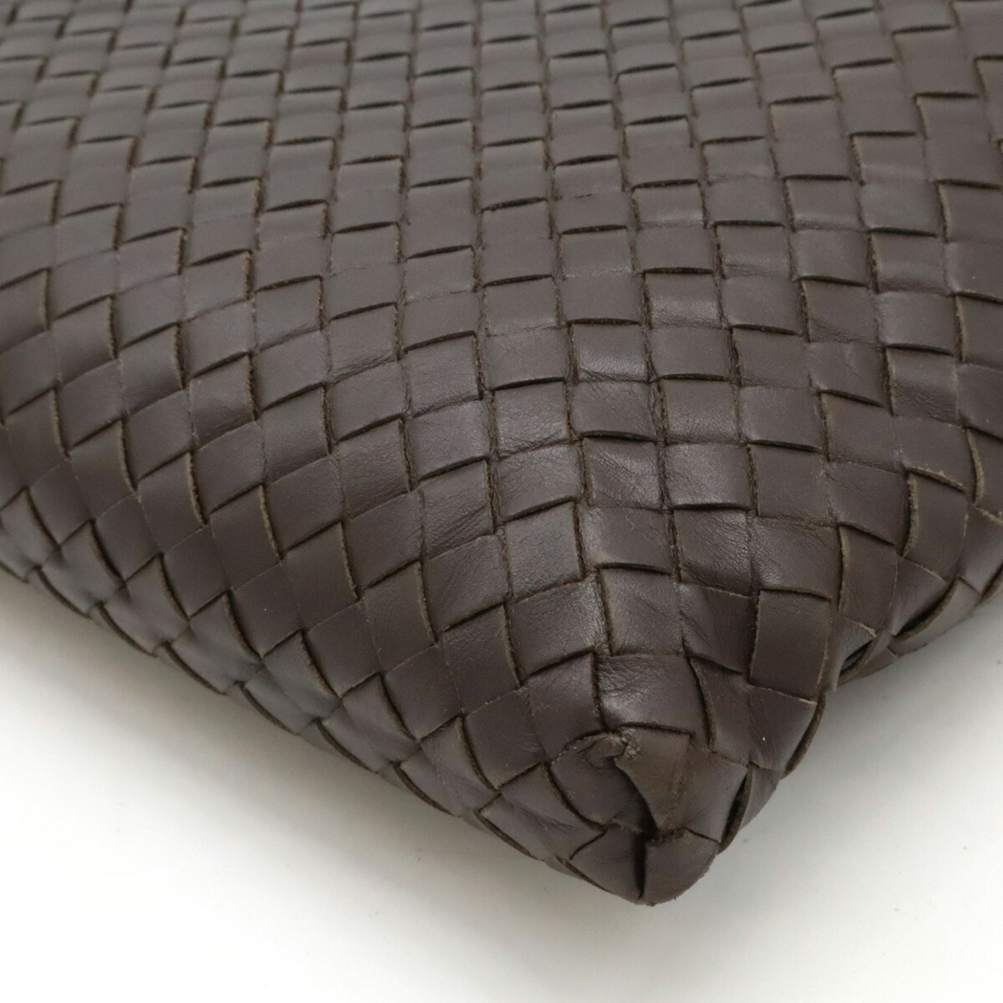 Bottega Veneta Intrecciato, Brown, Leather, shoulder