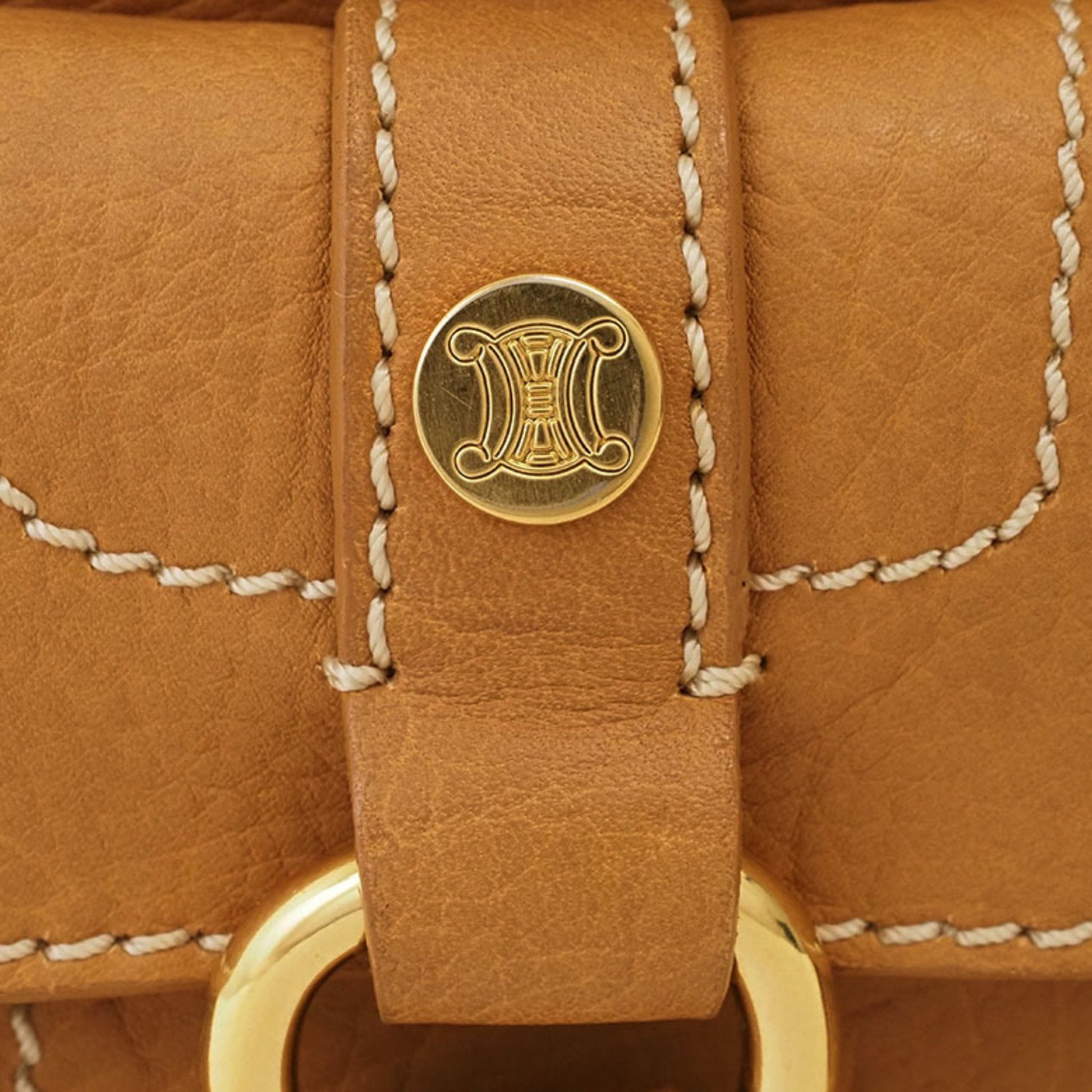 Céline, Beige, Leather, handbag