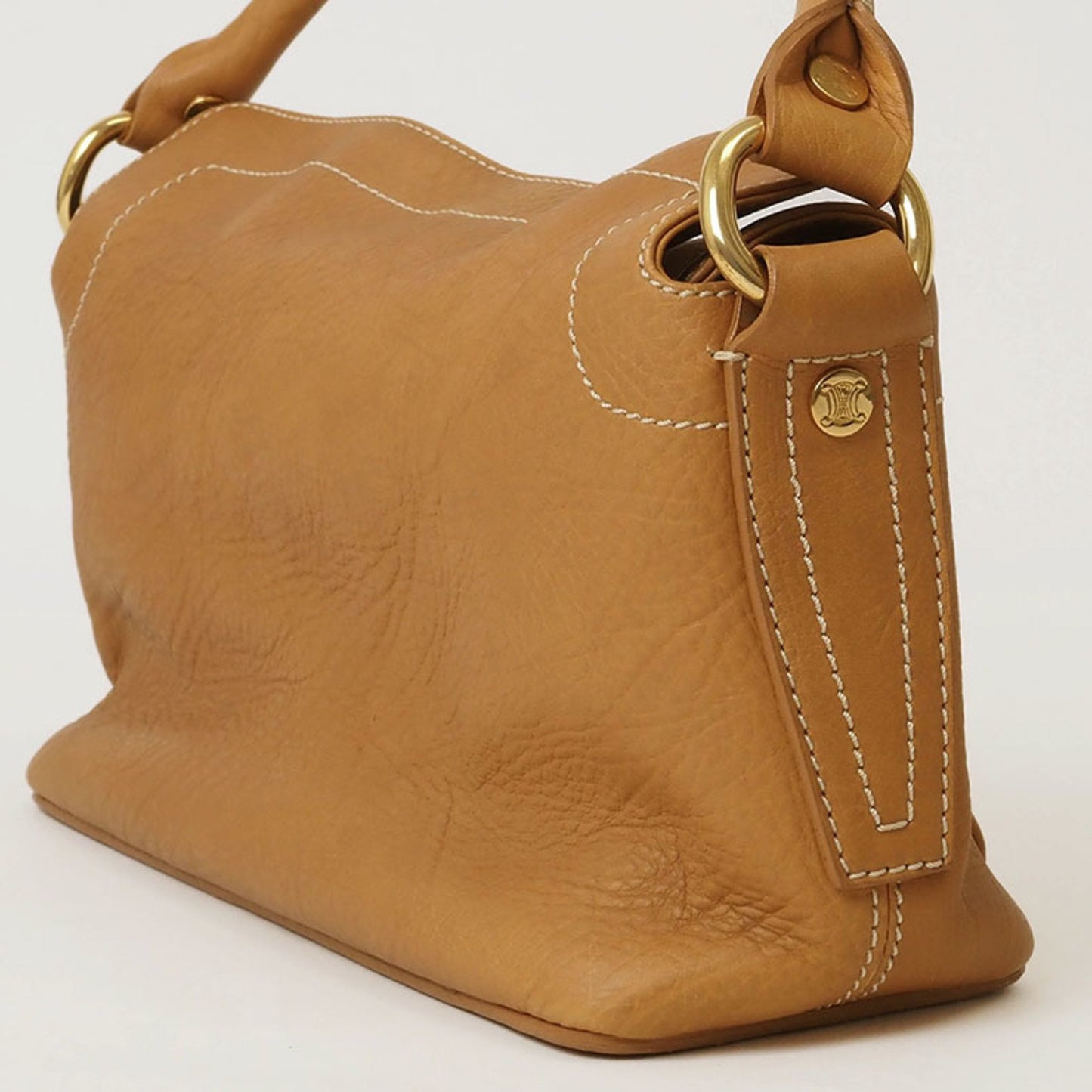 Céline, Beige, Leather, handbag