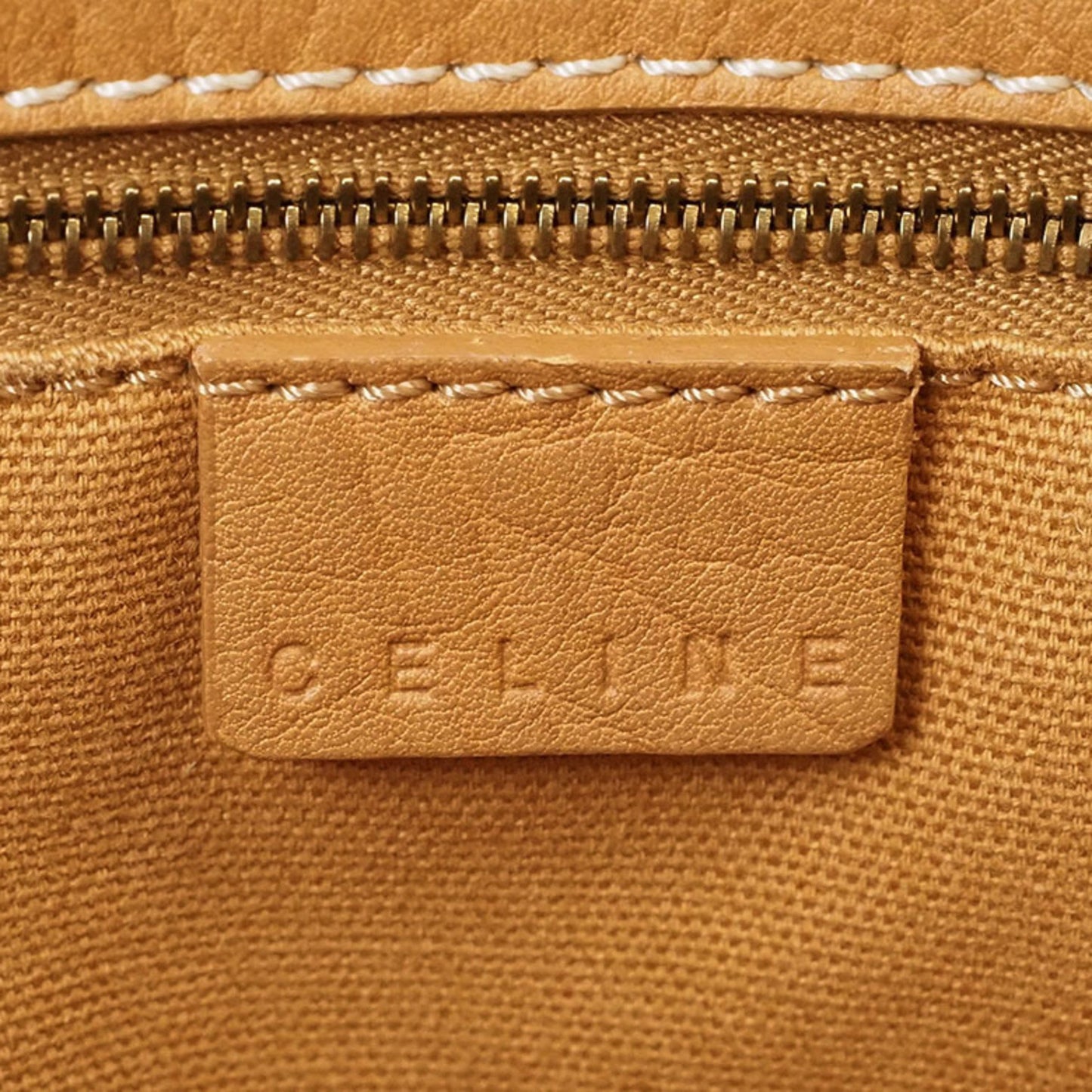 Céline, Beige, Leather, handbag