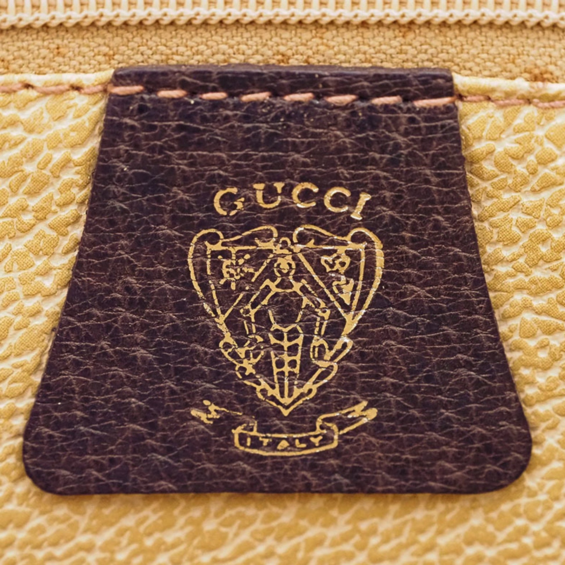 Gucci GG Supreme, Beige, Canvas, tote