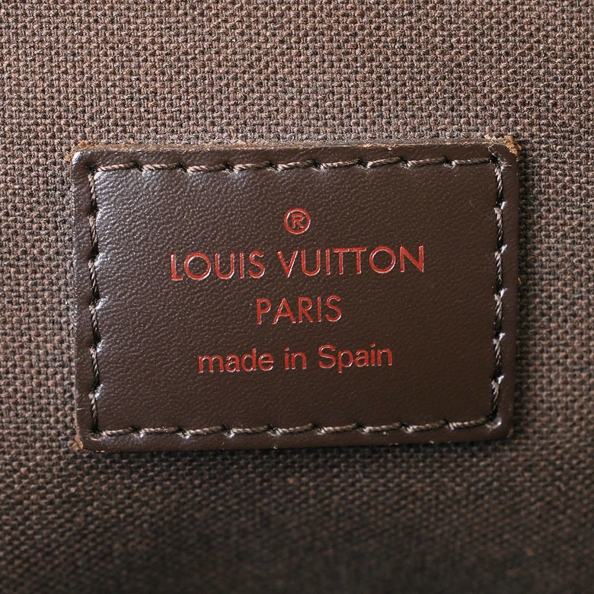 Louis Vuitton Beaubourg, Brown, Canvas, tote