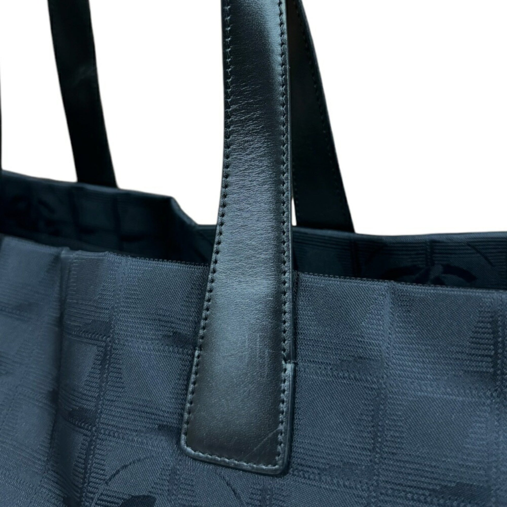 Chanel Travel line, Black, Canvas, tote