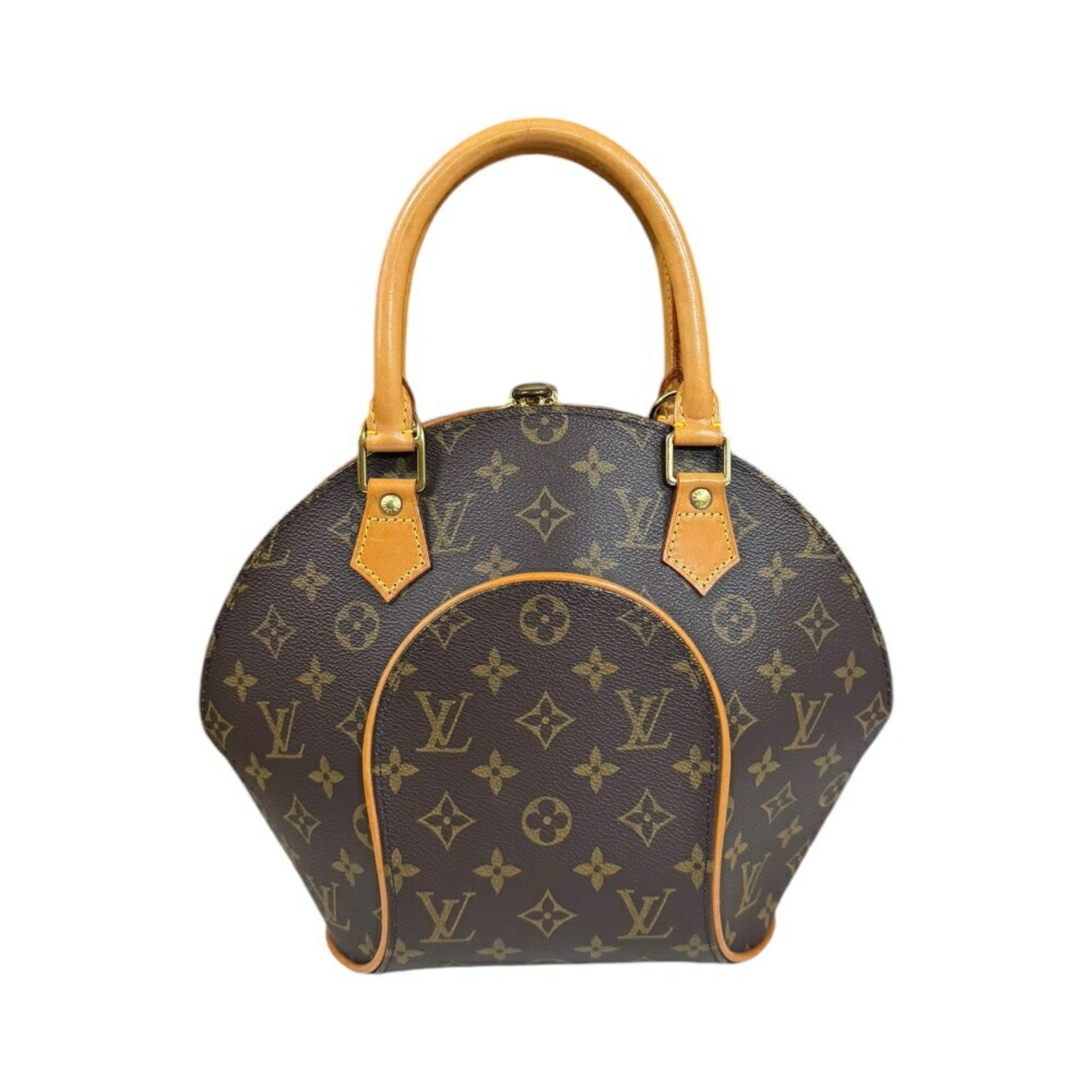 Louis Vuitton Ellipse, Brown, Canvas, handbag