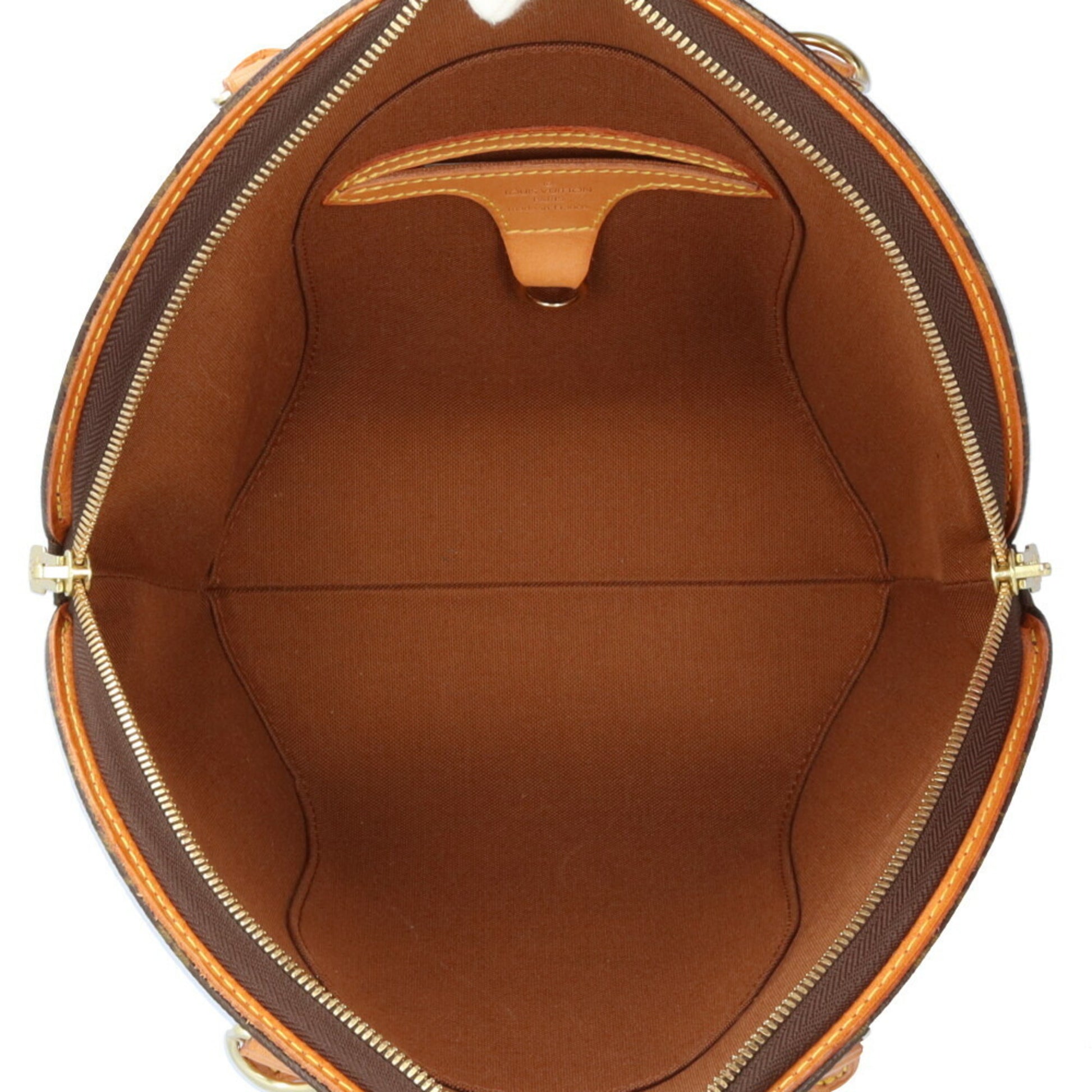 Louis Vuitton Ellipse, Brown, Canvas, handbag