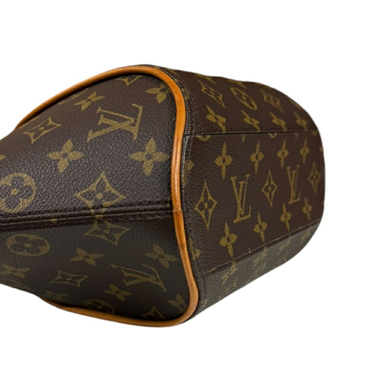 Louis Vuitton Ellipse, Brown, Canvas, handbag