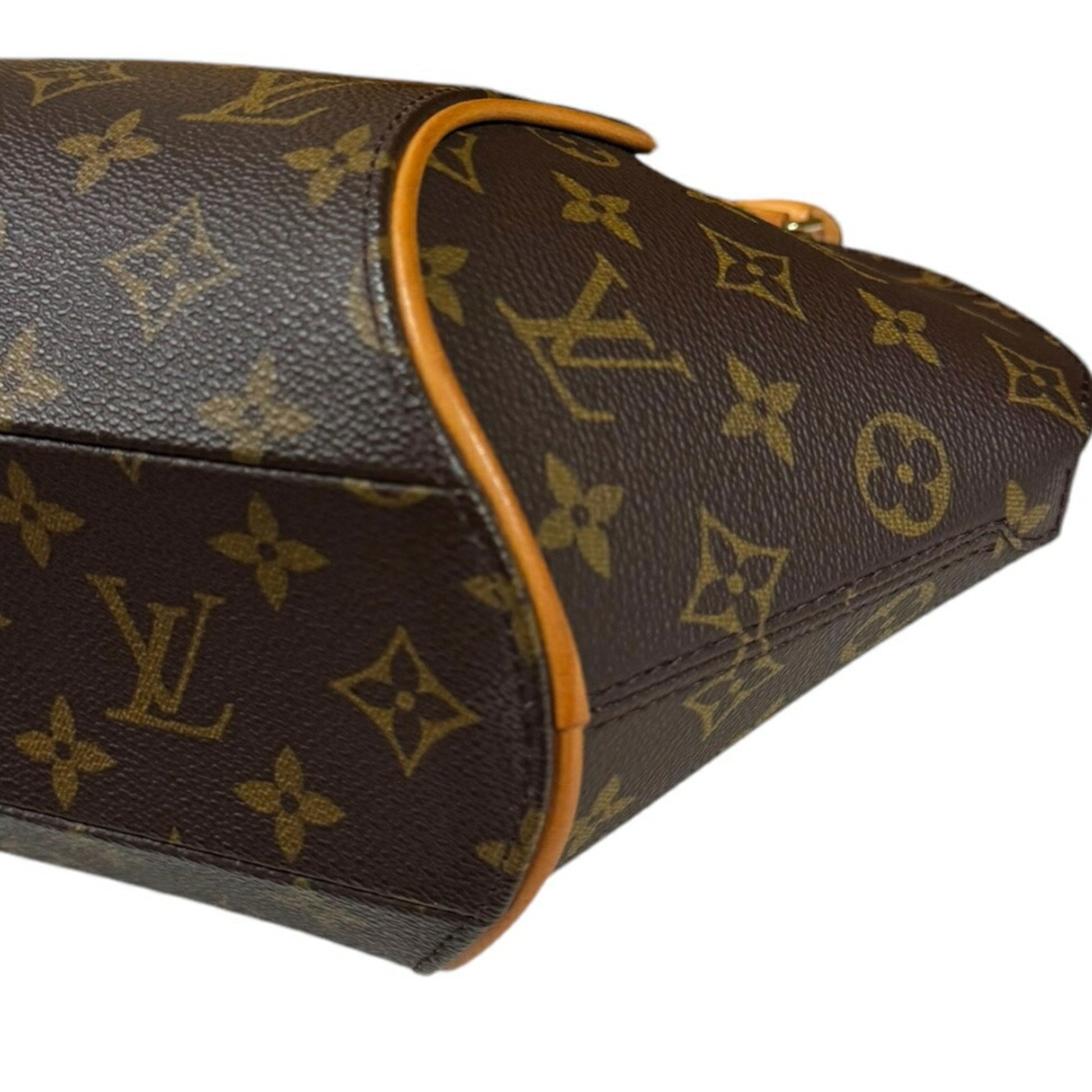 Louis Vuitton Ellipse, Brown, Canvas, handbag