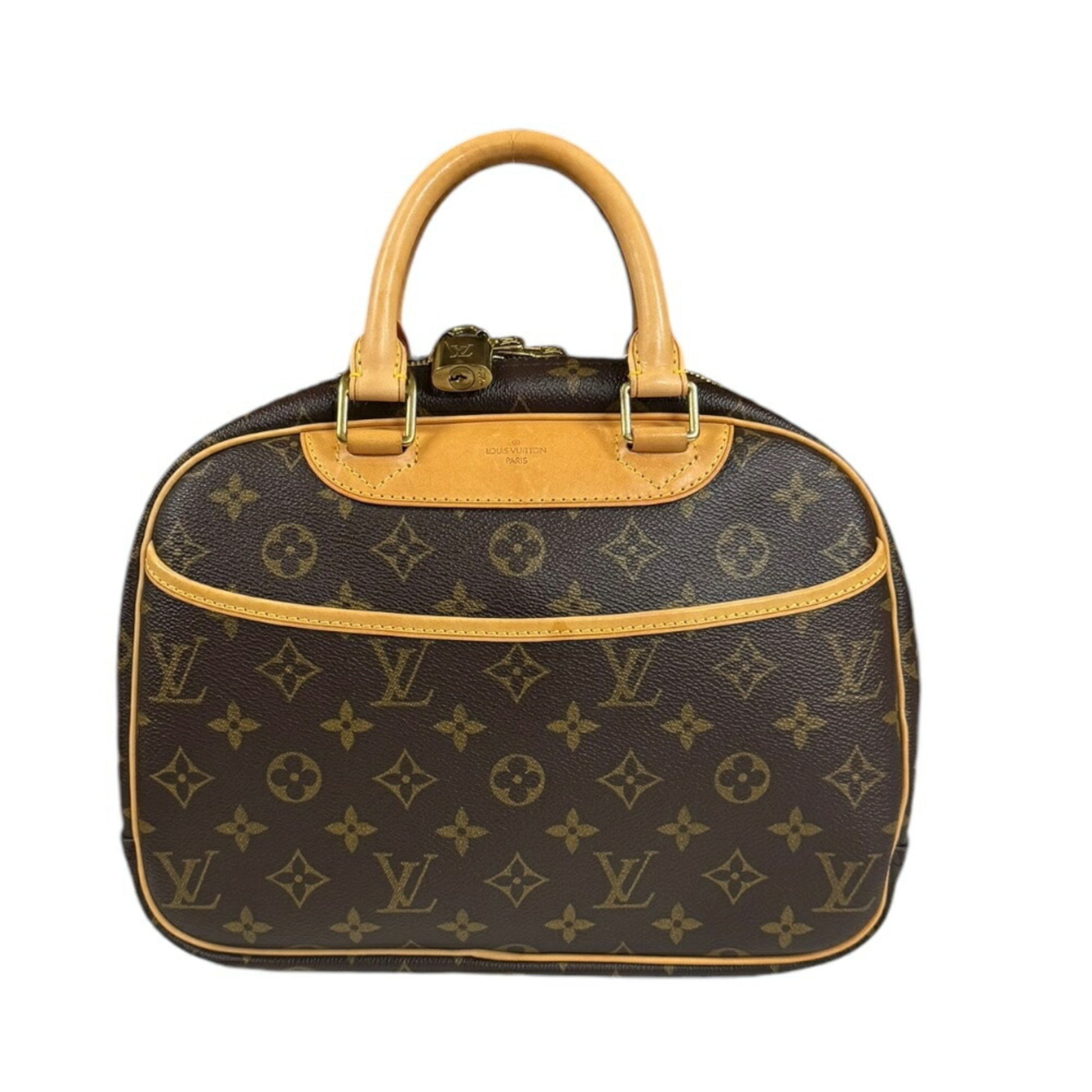 Louis Vuitton Trouville, Brown, Canvas, handbag