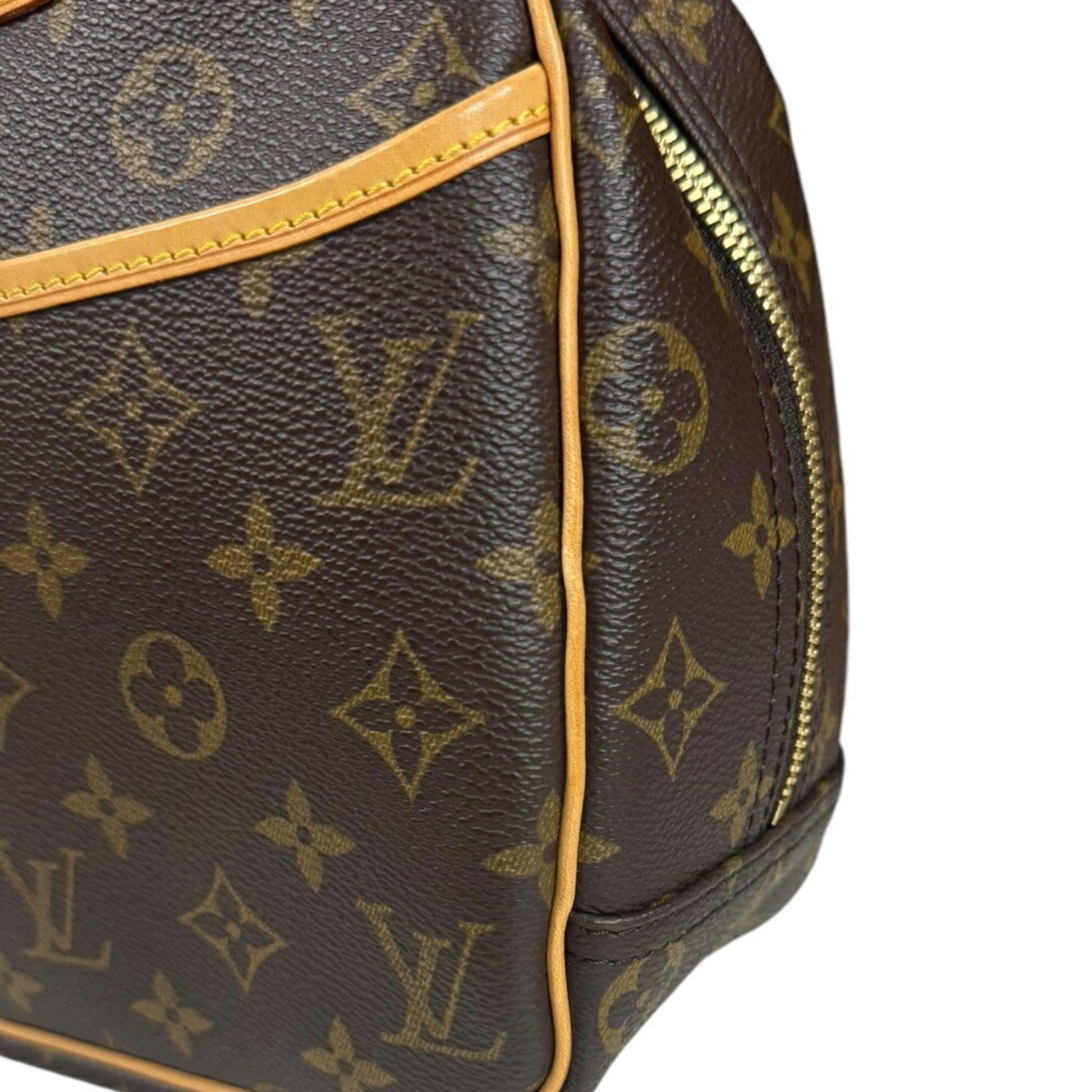 Louis Vuitton Trouville, Brown, Canvas, handbag