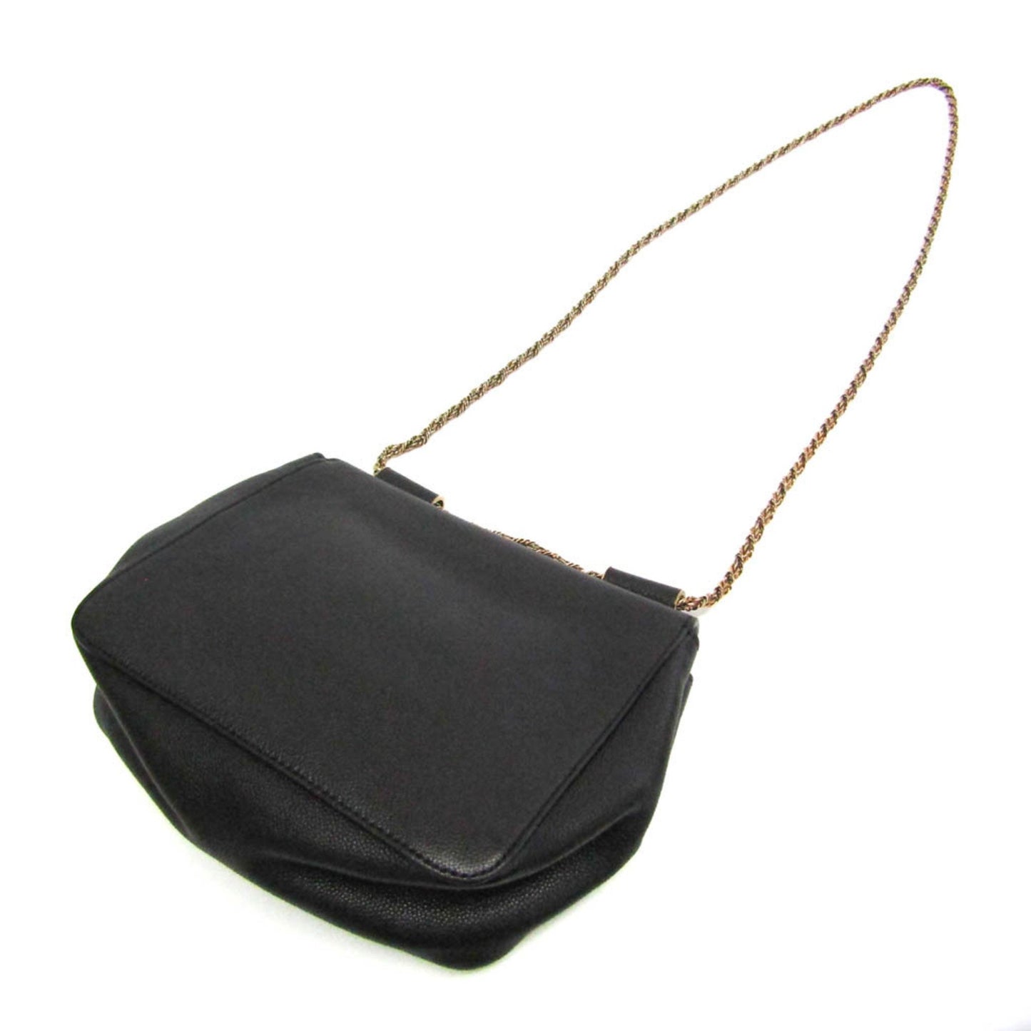 Chloé Elsie, Black, Leather, shoulder