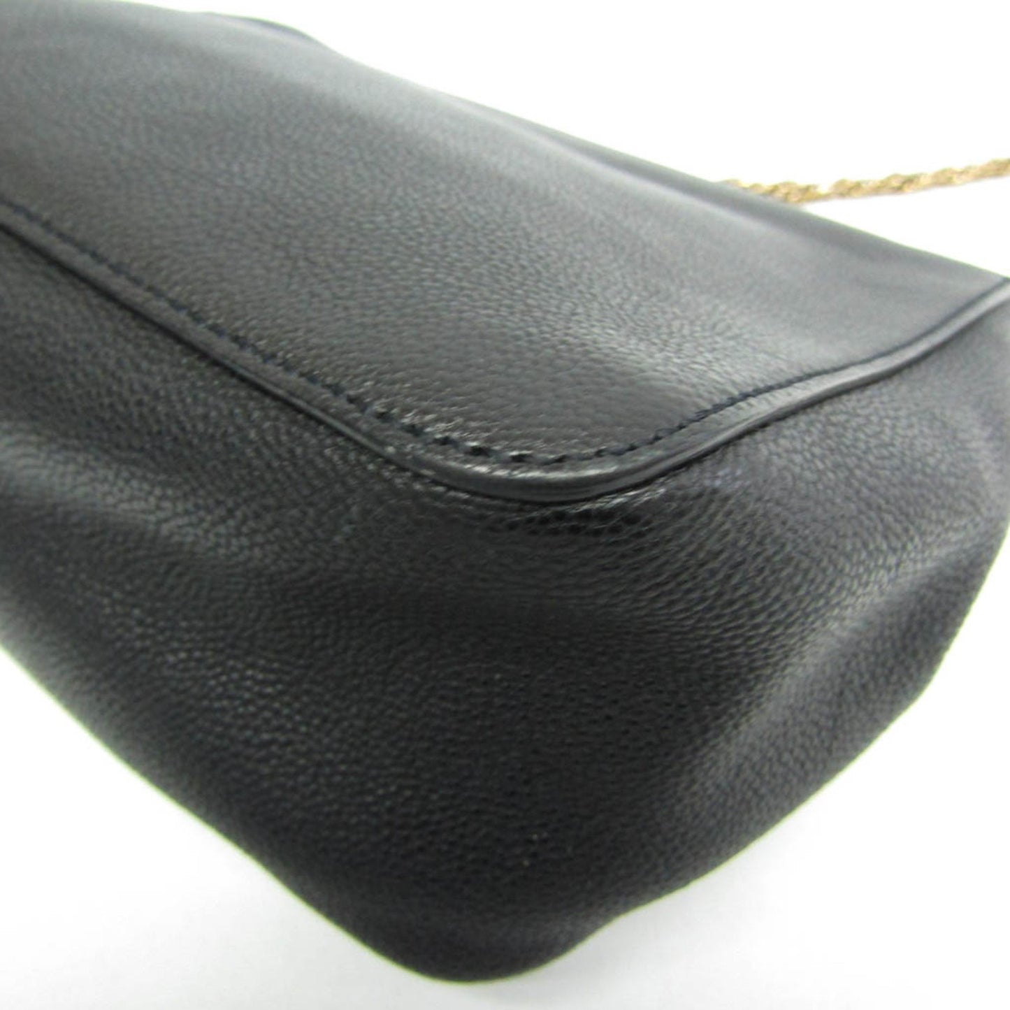 Chloé Elsie, Black, Leather, shoulder