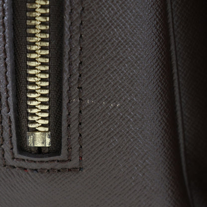 Louis Vuitton Triana, Brown, Canvas, handbag