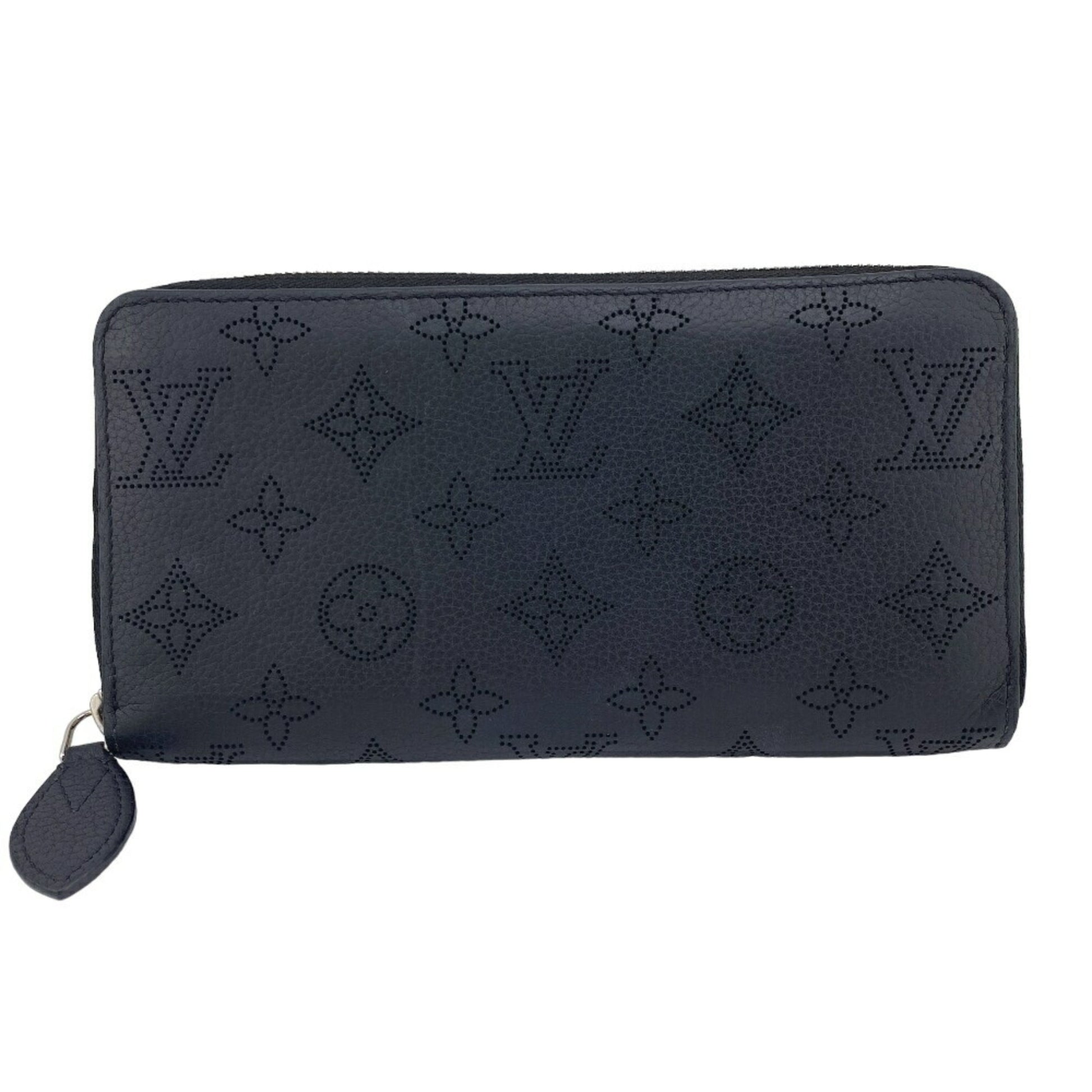 Louis Vuitton Zippy wallet, Black, Leather, wallet