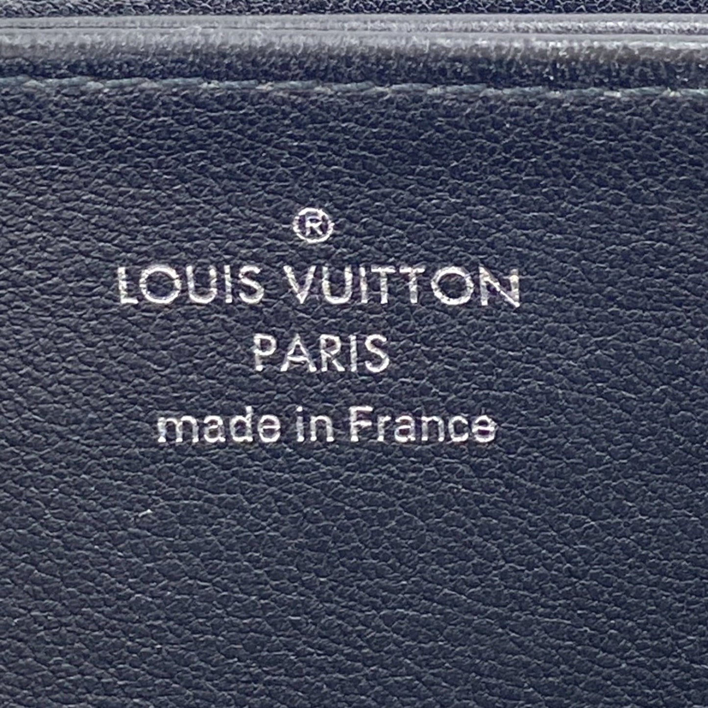 Louis Vuitton Zippy wallet, Black, Leather, wallet