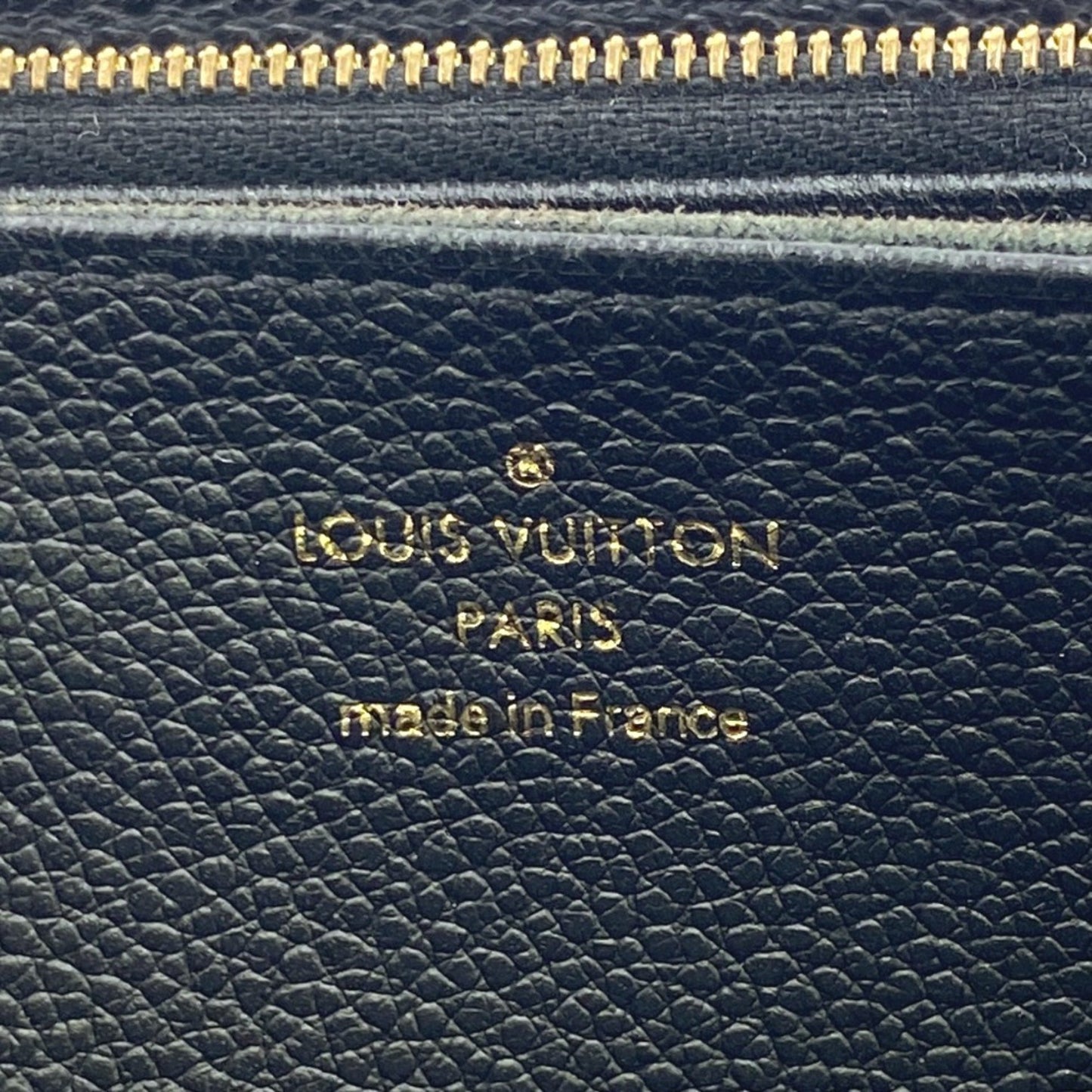 Louis Vuitton Zippy wallet, Black, Leather, wallet