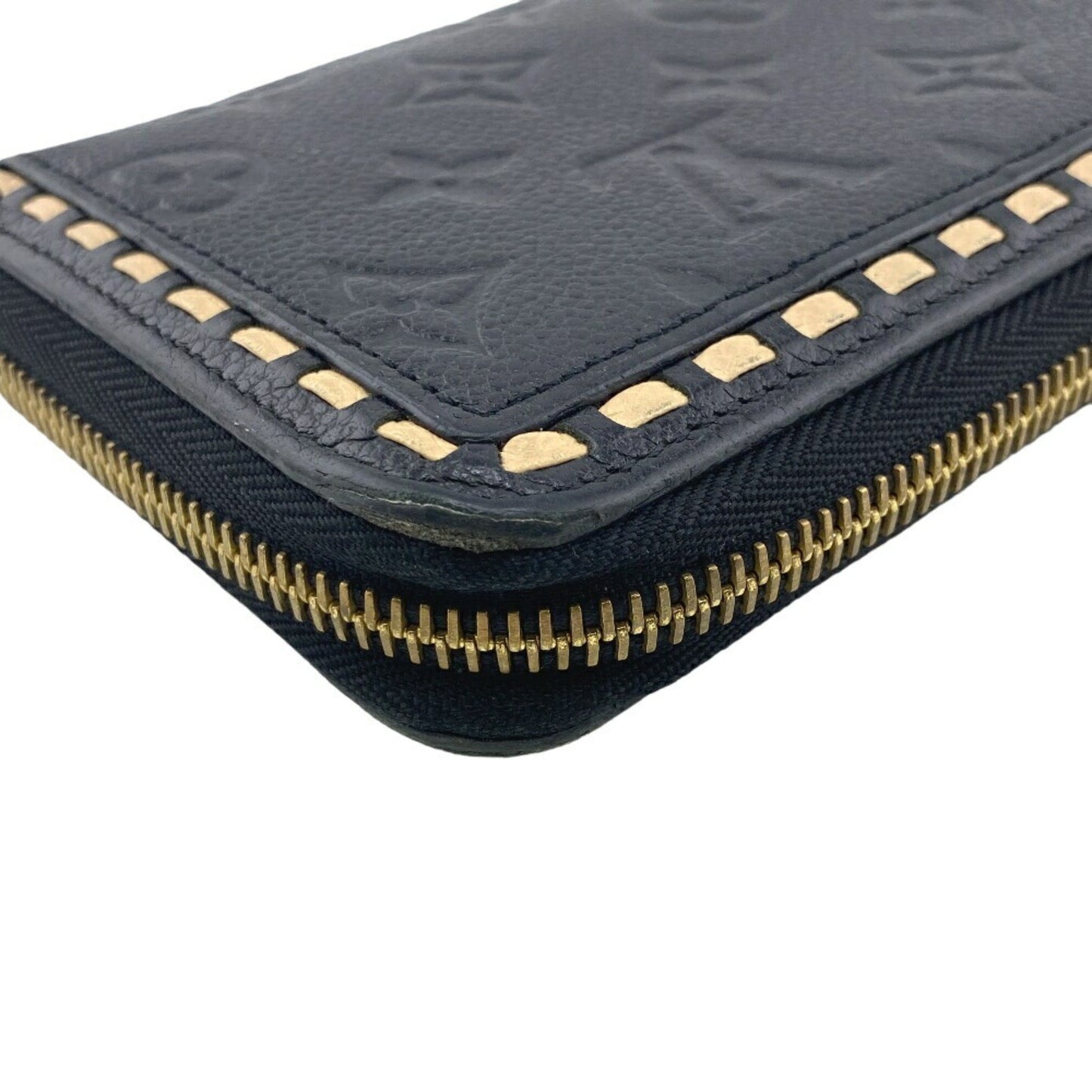 Louis Vuitton Zippy wallet, Black, Leather, wallet