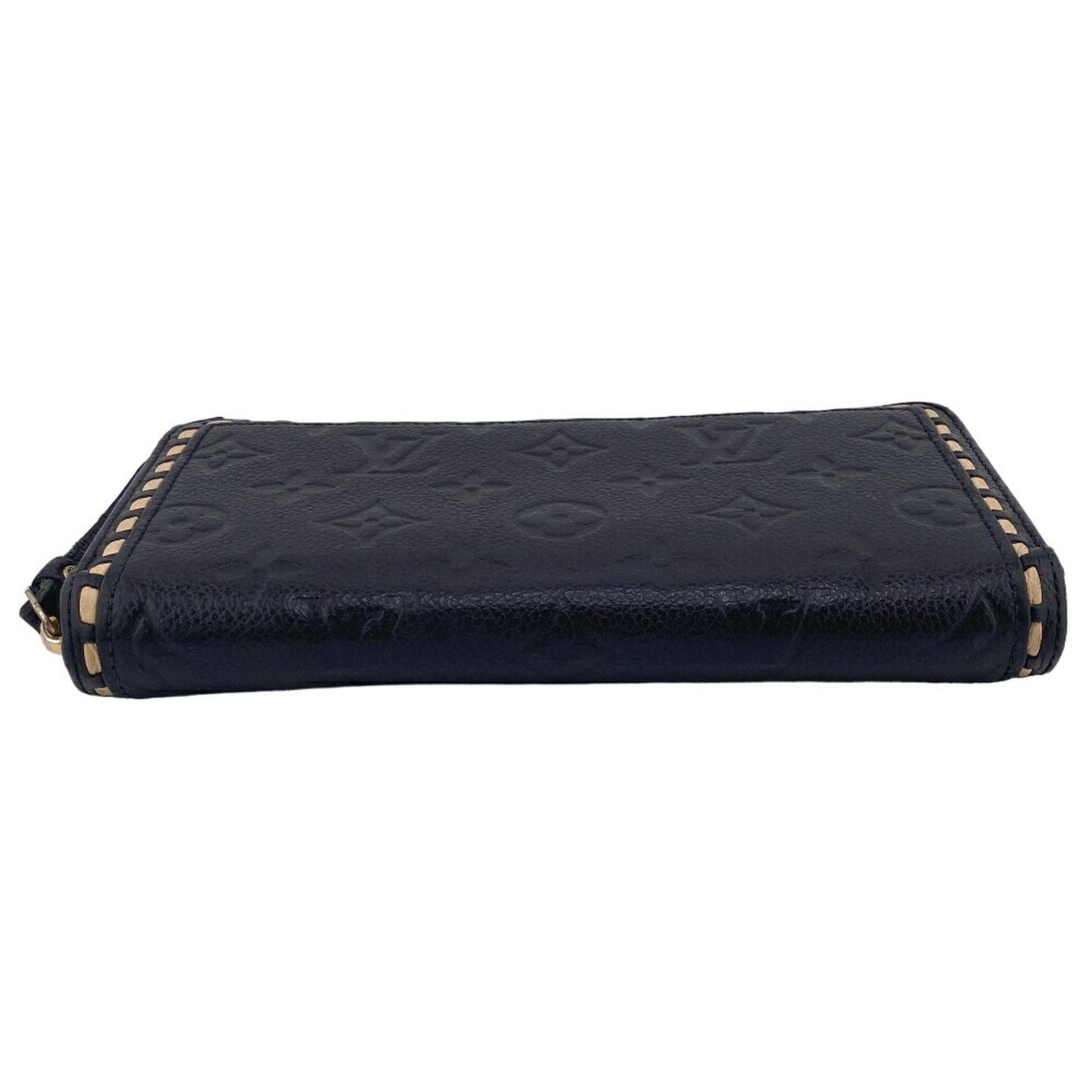 Louis Vuitton Zippy wallet, Black, Leather, wallet