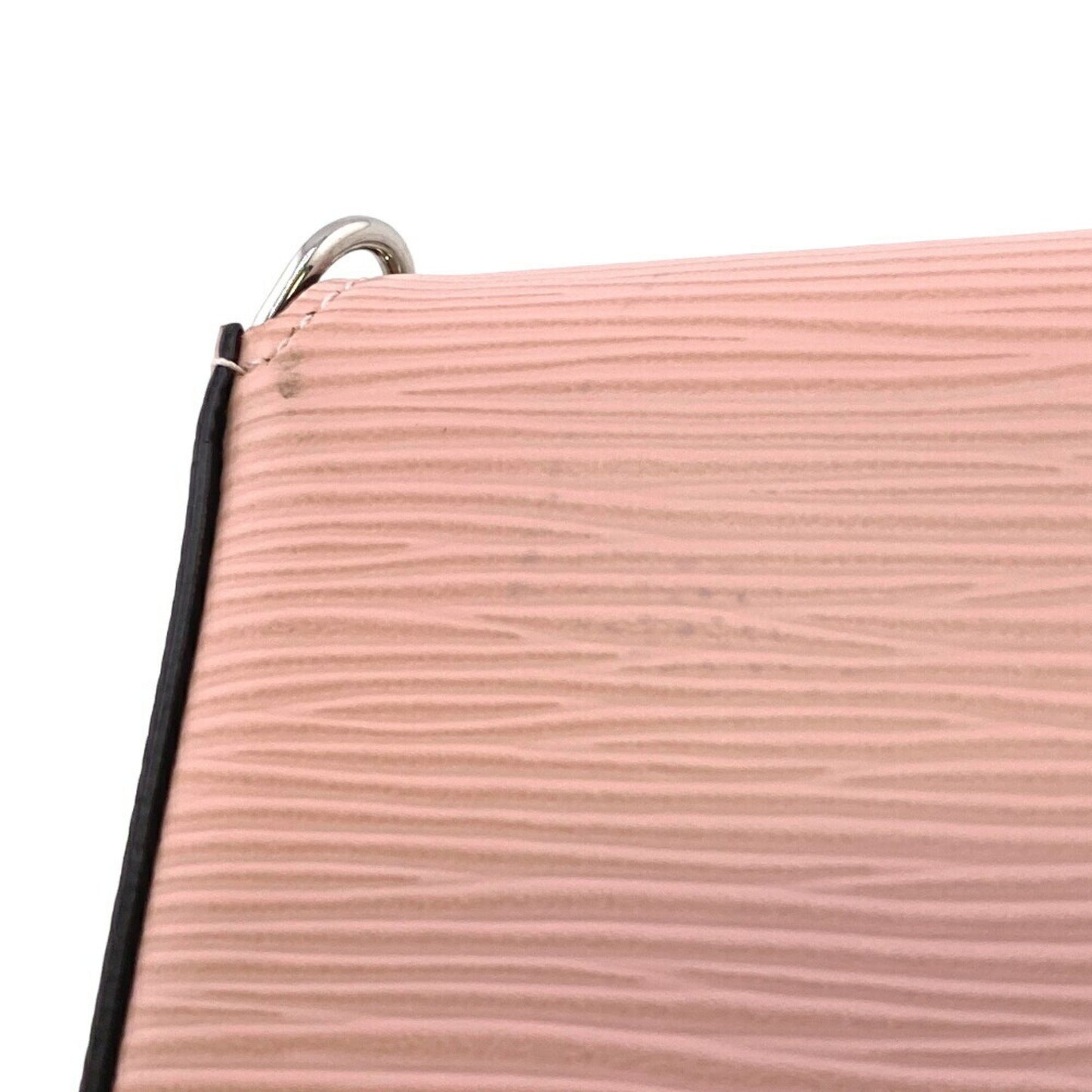 Louis Vuitton Felicie, Pink, Leather, clutch