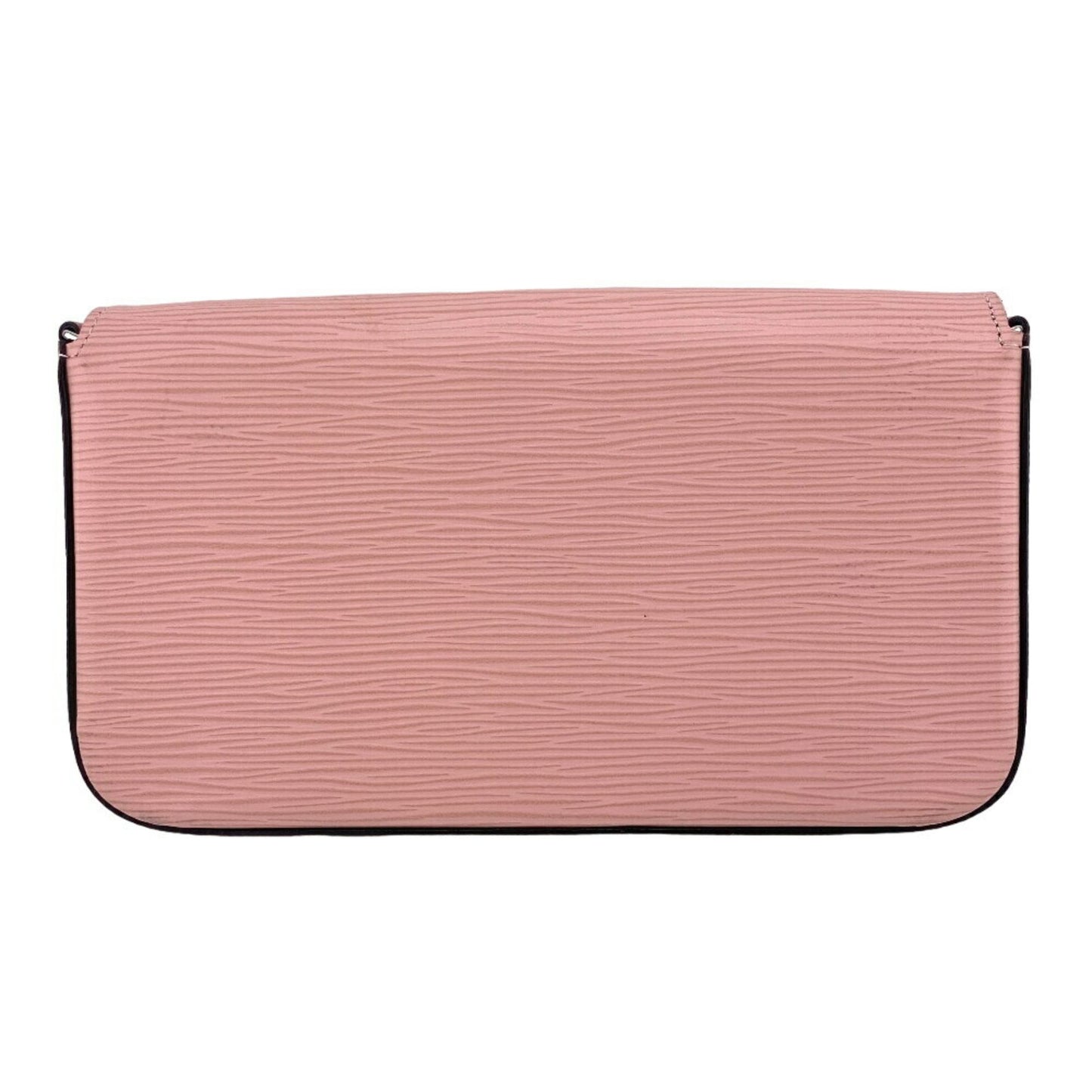 Louis Vuitton Felicie, Pink, Leather, clutch