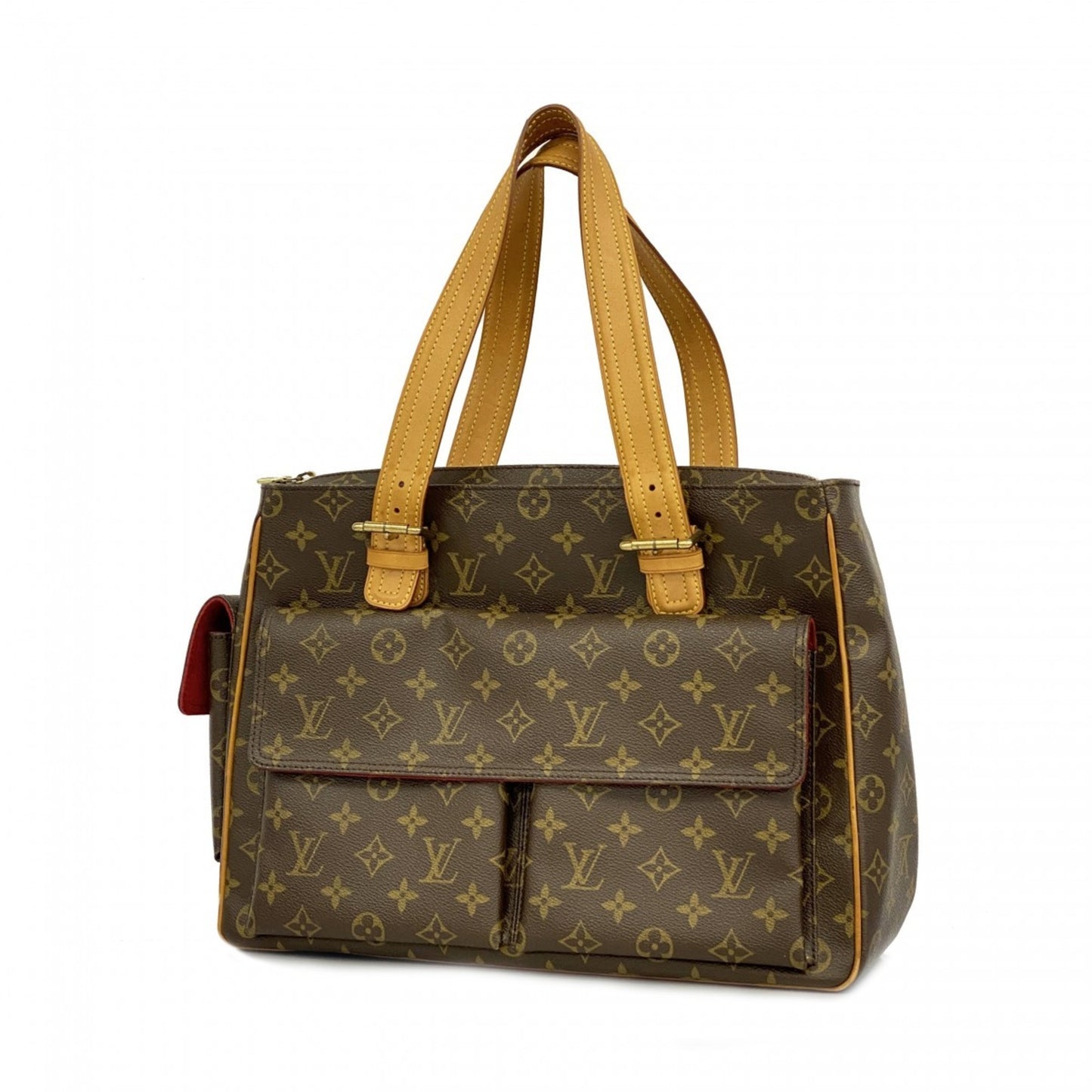 Louis Vuitton Multiple cité, Brown, Canvas, tote