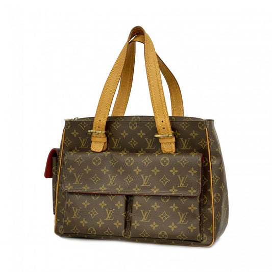 Louis Vuitton Multiple cité, Brown, Canvas, tote